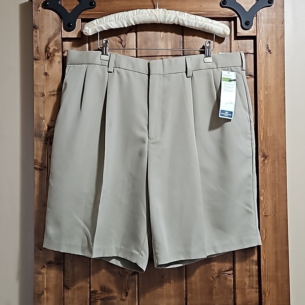 Dockers Relaxed Fit Microfiber Men's Golf Shorts Size 38